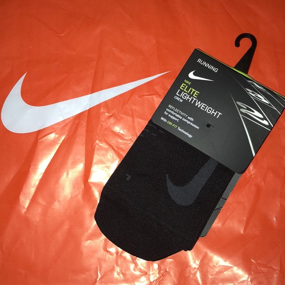 nike elite crew running socks